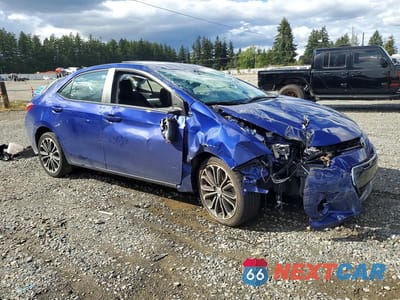 Czwarte zdjęcie samochodu z boku: 2014 TOYOTA COROLLA S PLUS VIN:5YFBURHEXEP105871 - miniatura