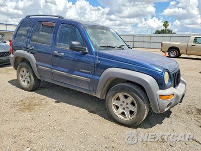 Czwarte zdjęcie samochodu z boku: 2004 JEEP LIBERTY SPORT VIN:1J4GK48K94W256074 - miniatura
