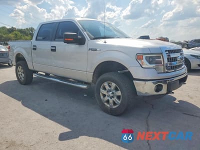 Czwarte zdjęcie samochodu z boku: 2014 FORD F150 SUPERCREW VIN:1FTFW1EF3EFB67064 - miniatura