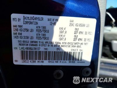 Zdjęcie 13 z 13 samochodu: 2006 JEEP LIBERTY SPORT VIN:1J4GL48K06W190157 - miniatura