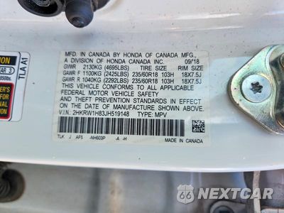 Zdjęcie 13 z 13 samochodu: 2018 HONDA CR-V EXL VIN:2HKRW1H83JH519148 - miniatura