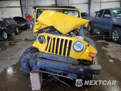 Piąte zdjęcie samochodu w środku: 2006 JEEP WRANGLER / TJ SPORT VIN:1J4FA49S16P768812 - miniatura