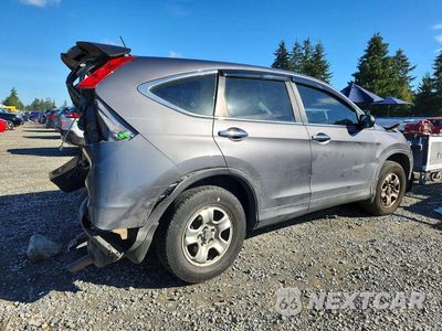 Trzecie zdjęcie samochodu z tyłu: 2013 HONDA CR-V LX VIN:2HKRM3H36DH521132 - miniatura