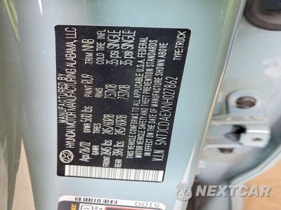 Zdjęcie 12 z 12 samochodu: 2022 HYUNDAI SANTA CRUZ SEL VIN:5NTJCDAEXNH027862 - miniatura