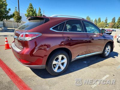 Trzecie zdjęcie samochodu z tyłu: 2014 LEXUS RX 350 BASE VIN:2T2ZK1BAXEC133323 - miniatura