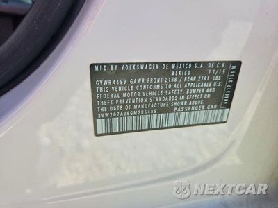 Zdjęcie 12 z 12 samochodu: 2016 VOLKSWAGEN JETTA S VIN:3VW267AJ6GM285489 - miniatura