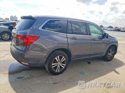 Trzecie zdjęcie samochodu z tyłu: 2018 HONDA PILOT EXL VIN:5FNYF5H56JB030444 - miniatura