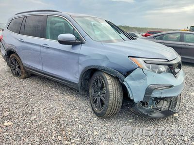 Czwarte zdjęcie samochodu z boku: 2022 HONDA PILOT SE VIN:5FNYF6H22NB051292 - miniatura