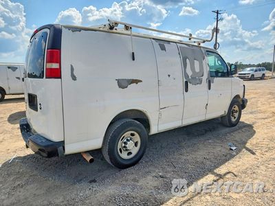 Trzecie zdjęcie samochodu z tyłu: 2011 CHEVROLET EXPRESS G2500 VIN:1GCWGFCA4B1186846 - miniatura