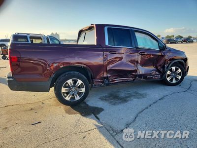 Trzecie zdjęcie samochodu z tyłu: 2019 HONDA RIDGELINE RTL VIN:5FPYK2F63KB002566 - miniatura