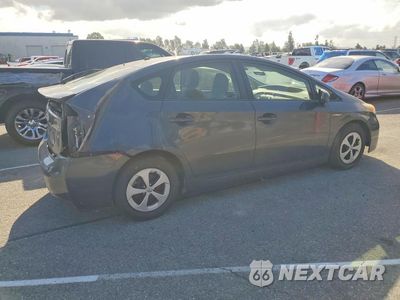Trzecie zdjęcie samochodu z tyłu: 2012 TOYOTA PRIUS TWO VIN:JTDKN3DUXC1595799 - miniatura