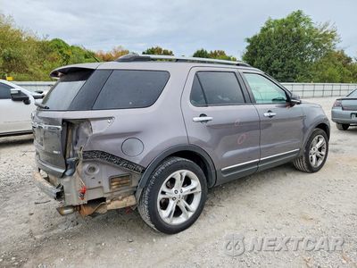 Trzecie zdjęcie samochodu z tyłu: 2013 FORD EXPLORER LIMITED VIN:1FM5K8F85DGC16754 - miniatura