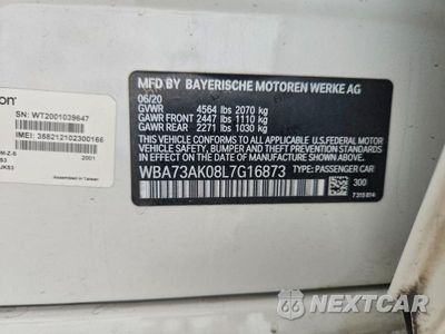 Zdjęcie 12 z 12 samochodu: 2020 BMW 228XI VIN:WBA73AK08L7G16873 - miniatura