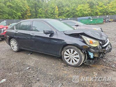 Czwarte zdjęcie samochodu z boku: 2015 HONDA ACCORD EXL VIN:1HGCR3F80FA008766 - miniatura
