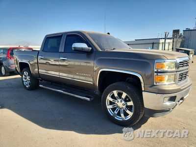 Czwarte zdjęcie samochodu z boku: 2014 CHEVROLET SILVERADO K1500 LT VIN:3GCUKREC8EG297217 - miniatura