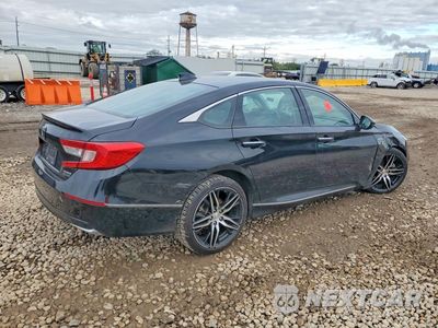 Trzecie zdjęcie samochodu z tyłu: 2022 HONDA ACCORD TOURING HYBRID VIN:1HGCV3F91NA001960 - miniatura