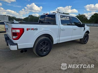 Trzecie zdjęcie samochodu z tyłu: 2021 FORD F150 SUPERCREW VIN:1FTFW1E56MFA21490 - miniatura