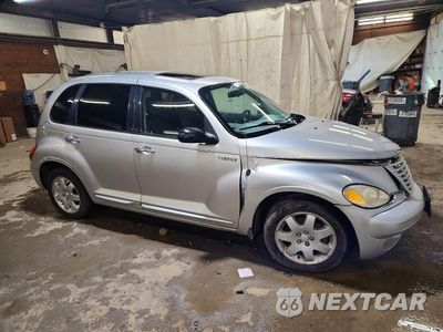 Czwarte zdjęcie samochodu z boku: 2003 CHRYSLER PT CRUISER TOURING VIN:3C4FY58BX3T591063 - miniatura