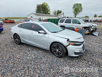 Czwarte zdjęcie samochodu z boku: 2021 CHEVROLET MALIBU LT VIN:1G1ZD5ST1MF051650 - miniatura