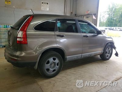 Trzecie zdjęcie samochodu z tyłu: 2010 HONDA CR-V LX VIN:5J6RE3H32AL008118 - miniatura