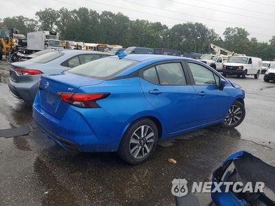 Trzecie zdjęcie samochodu z tyłu: 2021 NISSAN VERSA SV VIN:3N1CN8EV8ML826978 - miniatura