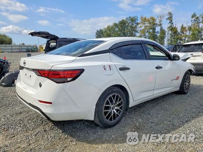 Trzecie zdjęcie samochodu z tyłu: 2021 NISSAN SENTRA S VIN:3N1AB8BV6MY329001 - miniatura