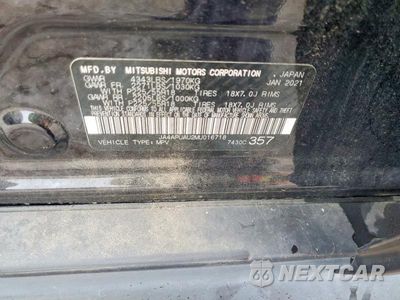 Zdjęcie 13 z 13 samochodu: 2021 MITSUBISHI OUTLANDER SPORT ES VIN:JA4APUAU2MU016718 - miniatura