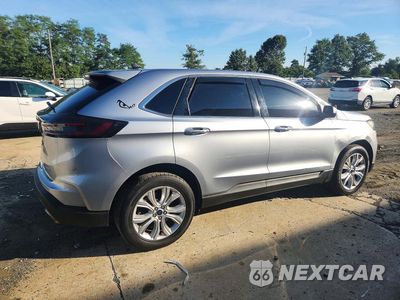 Trzecie zdjęcie samochodu z tyłu: 2022 FORD EDGE TITANIUM VIN:2FMPK4K98NBA45555 - miniatura