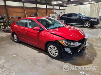 Czwarte zdjęcie samochodu z boku: 2018 HYUNDAI ELANTRA SE VIN:5NPD74LF9JH262009 - miniatura