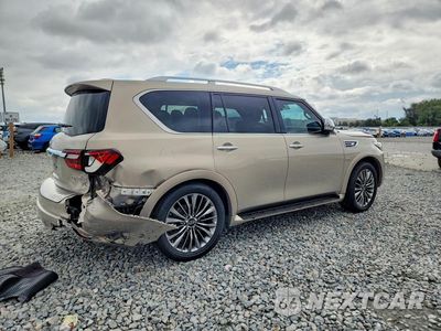 Trzecie zdjęcie samochodu z tyłu: 2018 INFINITI QX80 BASE VIN:JN8AZ2NC5J9440337 - miniatura