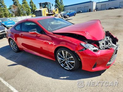 Czwarte zdjęcie samochodu z boku: 2019 LEXUS RC 300 VIN:JTHHA5BC5K5010158 - miniatura