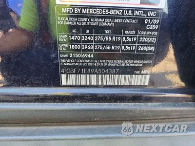 Zdjęcie 13 z 13 samochodu: 2009 MERCEDES-BENZ GL 450 4MATIC VIN:4JGBF71E89A504387 - miniatura