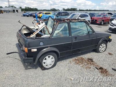 Trzecie zdjęcie samochodu z tyłu: 1986 VOLKSWAGEN CABRIOLET VIN:WVWCA0150GK003130 - miniatura