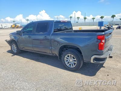 Drugie zdjęcie samochodu z przodu: 2021 CHEVROLET SILVERADO C1500 LT VIN:1GCPWCEK3MZ386438 - miniatura