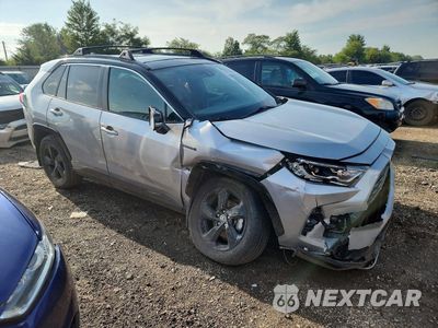 Czwarte zdjęcie samochodu z boku: 2021 TOYOTA RAV4 XSE VIN:2T3E6RFV1MW023154 - miniatura