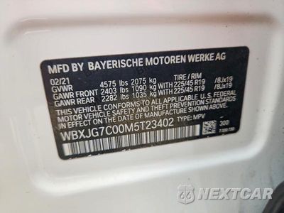 Zdjęcie 13 z 13 samochodu: 2021 BMW X1 SDRIVE28I VIN:WBXJG7C00M5T23402 - miniatura