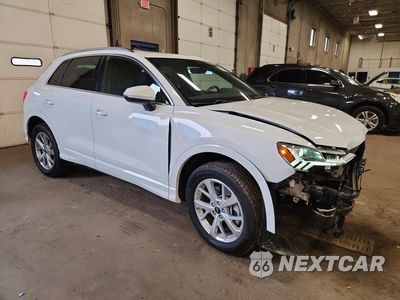 Czwarte zdjęcie samochodu z boku: 2023 AUDI Q3 PREMIUM 40 VIN:WA1AUCF35P1139759 - miniatura