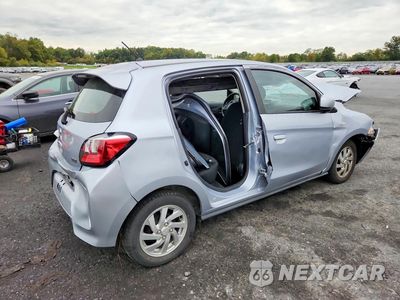 Trzecie zdjęcie samochodu z tyłu: 2022 MITSUBISHI MIRAGE ES VIN:ML32AUHJ3NH001827 - miniatura