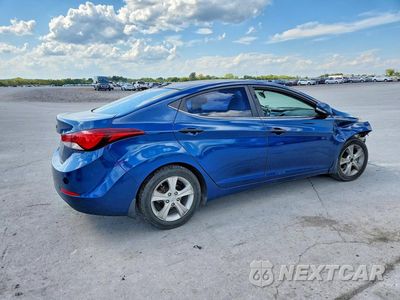 Trzecie zdjęcie samochodu z tyłu: 2016 HYUNDAI ELANTRA VALUE EDITION VIN:KMHDH4AE1GU504776 - miniatura