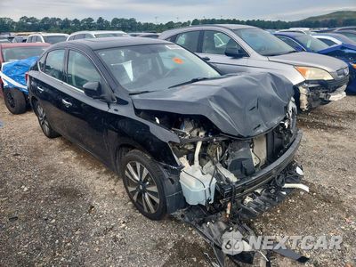 Czwarte zdjęcie samochodu z boku: 2019 NISSAN SENTRA SV VIN:3N1AB7AP0KY394596 - miniatura