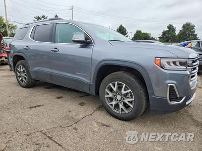Czwarte zdjęcie samochodu z boku: 2022 GMC ACADIA SLE VIN:1GKKNKL42NZ120166 - miniatura