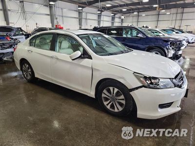 Czwarte zdjęcie samochodu z boku: 2014 HONDA ACCORD LX VIN:1HGCR2F30EA157563 - miniatura