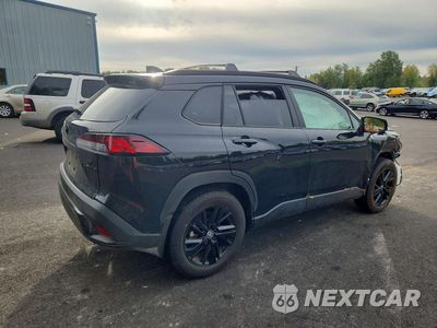 Trzecie zdjęcie samochodu z tyłu: 2025 TOYOTA COROLLA CROSS HYBRID NIGHTSHADE VIN:7MUFBABG6SV086151 - miniatura