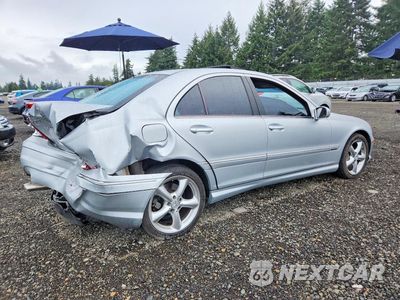 Trzecie zdjęcie samochodu z tyłu: 2006 MERCEDES-BENZ C 230 VIN:WDBRF52H36E022462 - miniatura