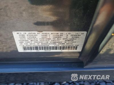 Zdjęcie 13 z 13 samochodu: 2006 ACURA TSX VIN:JH4CL96826C008094 - miniatura