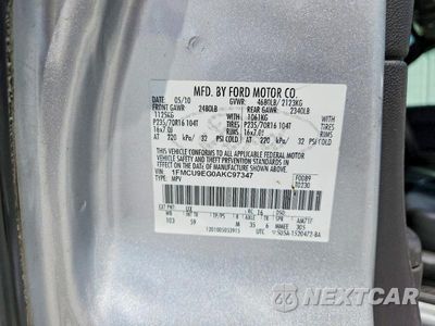 Zdjęcie 13 z 13 samochodu: 2010 FORD ESCAPE LIMITED VIN:1FMCU9EG0AKC97347 - miniatura