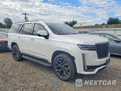 Czwarte zdjęcie samochodu z boku: 2021 CADILLAC ESCALADE PREMIUM LUXURY VIN:1GYS4BKL3MR475458 - miniatura