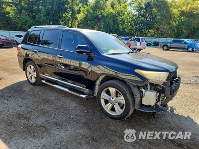 Czwarte zdjęcie samochodu z boku: 2013 TOYOTA HIGHLANDER LIMITED VIN:5TDYK3EH5DS105469 - miniatura