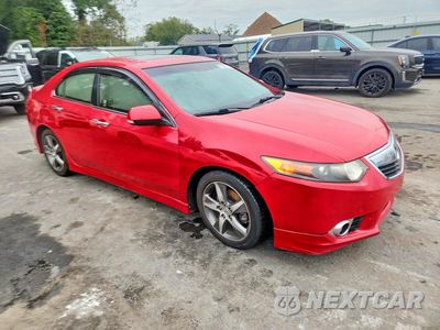 Czwarte zdjęcie samochodu z boku: 2013 ACURA TSX SE VIN:JH4CU2F8XDC007387 - miniatura