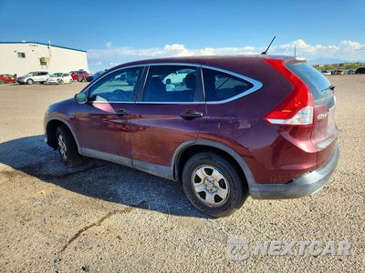 Drugie zdjęcie samochodu z przodu: 2014 HONDA CR-V LX VIN:5J6RM3H31EL038526 - miniatura